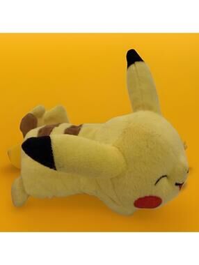 Pikachu Pokemon Banpresto Tony  5" laying plush toy doll